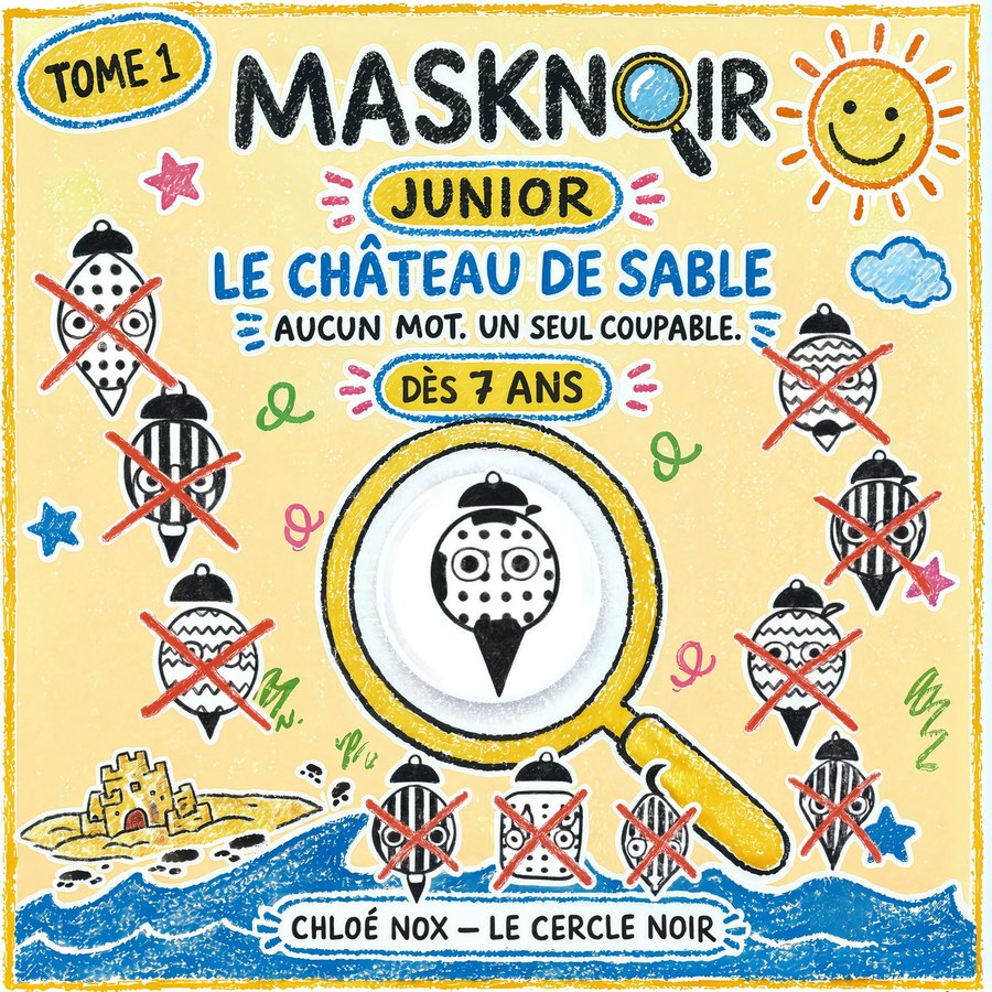 Couverture MASKNOIR Junior Le Château de Sable